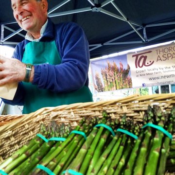 Pip Thoroughgood asparagus April 2014