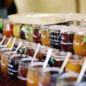 Preserves in jars