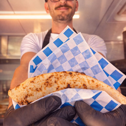 Fold & Go Pizza, one of the producers at Islington Farmers' Market
